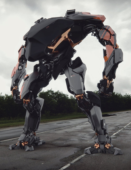 רובוט מאויש (עיבוד: Vitaly Bulgarov)
