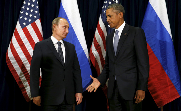 ברק אובמה ולדימיר פוטין (צילום: רויטרס)