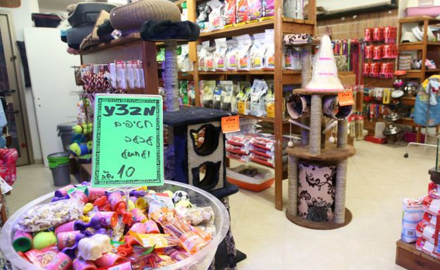 חנות חיות, תל אביב (צילום: עופר וקנין, TheMarker)