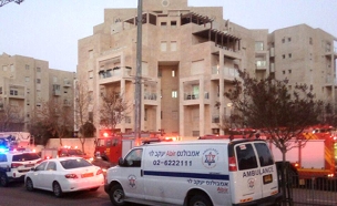 שריפה התאבדות רצח ירושלים (צילום: מד"א ירושלים)