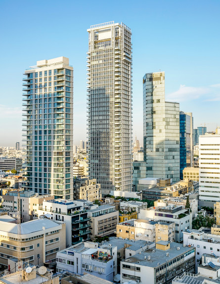 מגדלי יוקרה בשדרות רוטשילד בתל אביב (צילום: Shutterstock)