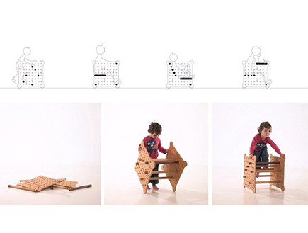 גו, רהיט מודולרי לילדים (3) (צילום: SESTAVI)