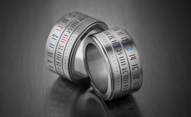 חמישייה 15.1, שעון טבעת (צילום: ringclock)