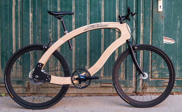 אופניים מעץ בעיצוב aceteam (צילום: Matthias Broda, aceteam)