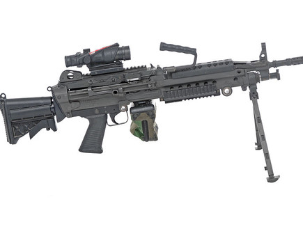 מקלע M249 (צילום: U.S Army)