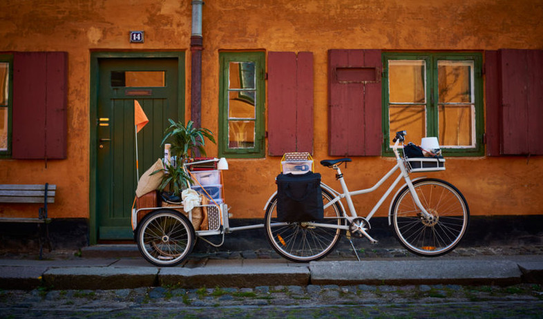 סלאדה, אופניים של איקאה (צילום: design milk )