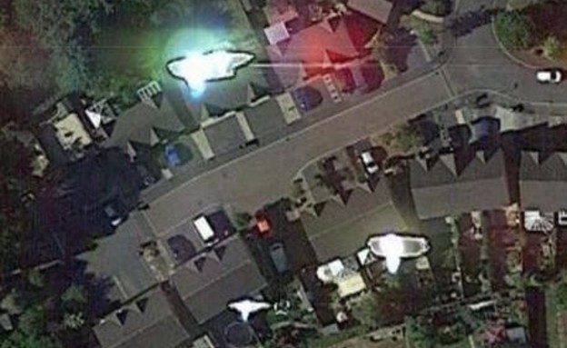 חטיפת חייזרים בגוגל מפות (צילום: Google Maps)