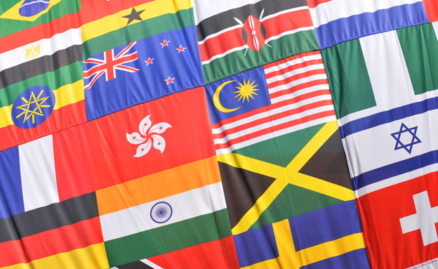 דגלי העולם (צילום: Lucian Milasan, Shutterstock)