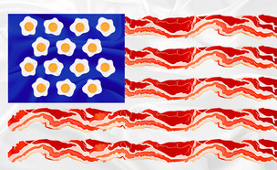 דגל ג'אנק פוד (עיצוב: סטודיו מאקו)