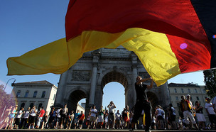 דגל גרמניה במינכן (צילום: Miguel Villagran, GettyImages IL)