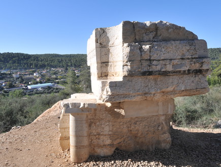 דרך הפסלים צרעה אשתאול (צילום: אבי חיון, קק