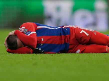 ריברי בפוזה מוכרת. יותר מדי פציעות בשנתיים האחרונות (Getty) ריברי בפוזה מוכרת. יותר מדי פציעות בשנתיים האחרונות (Getty)