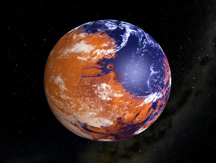 החיים על מאדים (צילום: NASA)