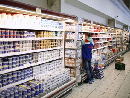 מוצרי חלב בסופר
