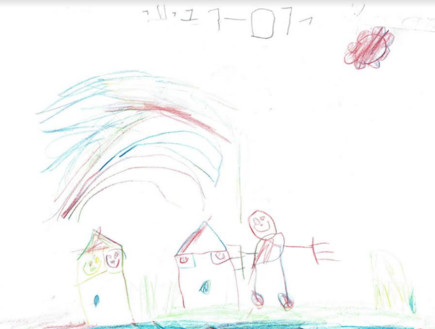 ילד מצייר (צילום: צילום ביתי, ShutterStock)