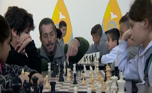אימפריית השחמט של הצפון: טבריה (צילום: חדשות 2)