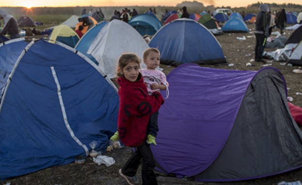 פליטים הונגריה (צילום: רויטרס)