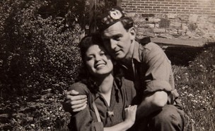 זוג ממלחמת העולם השנייה (צילום: dailymail)