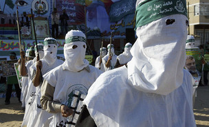 פעילי חמאס בעזה (צילום: Ahmad Khateib, GettyImages IL)