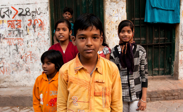 ילדים בהודו (צילום: Shutterstock, מעריב לנוער)