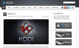 חדשות 2 (צילום: צילום מסך של האתר של KODI)