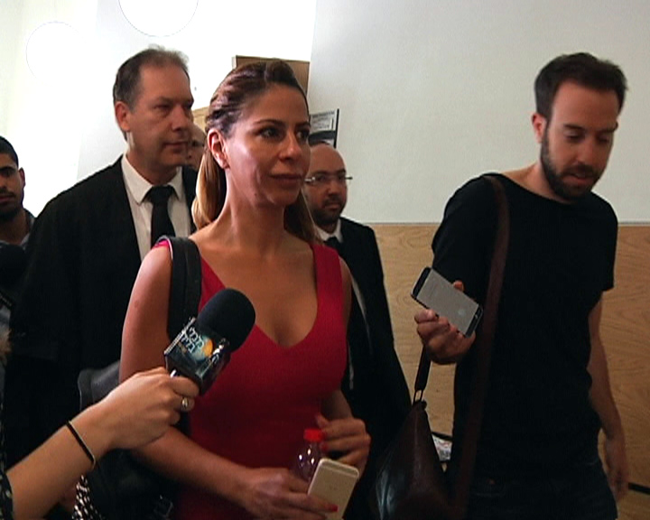 ענבל אור בבית המשפט (צילום: חדשות 2)