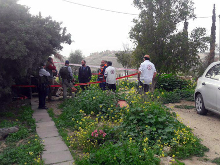 זירת הפיגוע, היום (צילום: דוברות דרום הר חברון)