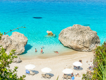 האי לפקדה ביוון (צילום: Lucian BOLCA, Shutterstock)