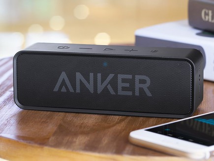 רמקול נייד זול מדגם SoundCore של חברת Anker (צילום:  יחסי ציבור )