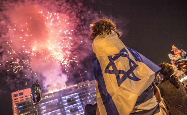 יום העצמאות בתל אביב (צילום: תומר אפלבאום, TheMarker)