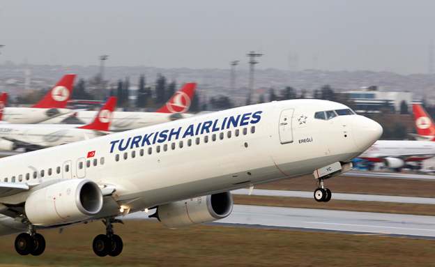 טורקיש איירליינס, שדה תעופה, מטוס (צילום: רויטרס)