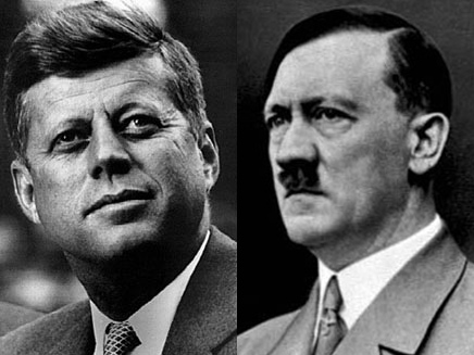 קנדי, היטלר (צילום: ויקיפדיה)