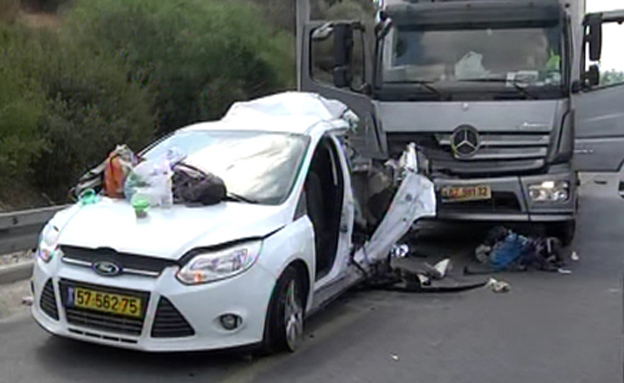 המאבק בתאונות הדרכים עולה שלב (צילום: חדשות 2)