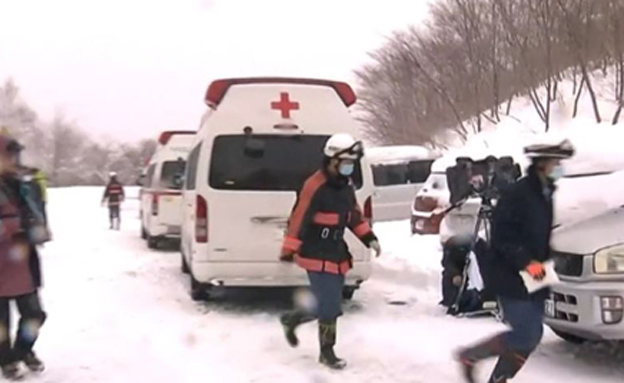 חילוץ התלמידים ביפן (צילום: CNN)