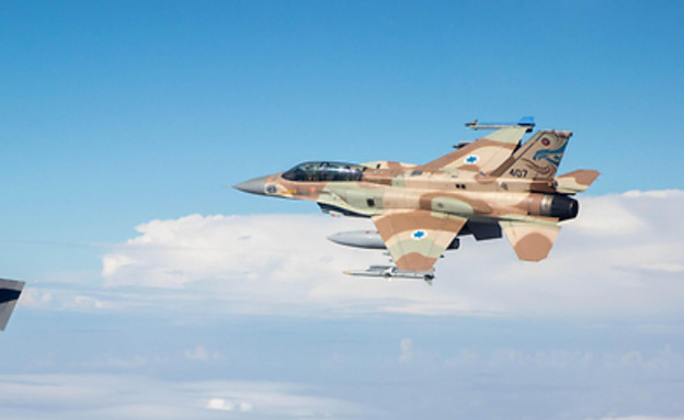 תקיפות ישראל בסוריה (צילום: שי לוי)
