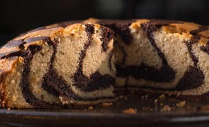 עוגת זברה ללא גלוטן (צילום: בני גם זו לטובה, mako אוכל)