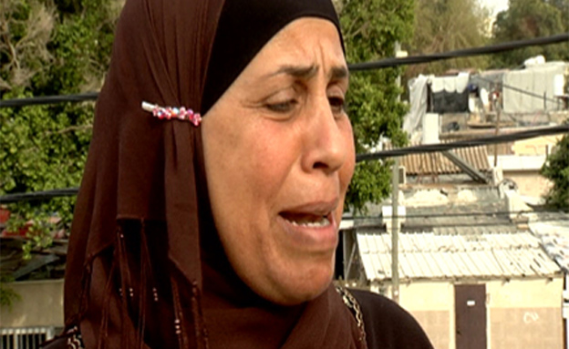 אמו של הנרצח מועתז מסרי (צילום: חדשות 2)