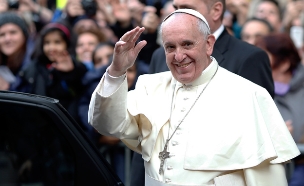האפיפיור באמירה שנויה במחלוקת (צילום: רויטרס)