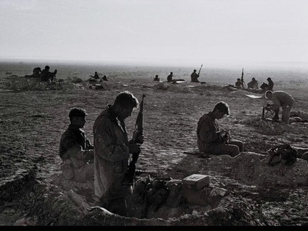 חיילים במיתלה במבצע קדש (צילום: אברהם ורד, לע