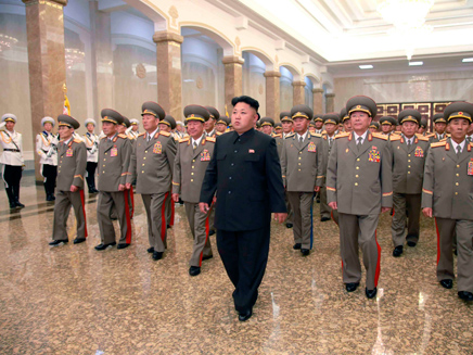 איום עוכר שלווה. קוריאה הצפונית (צילום: רויטרס)