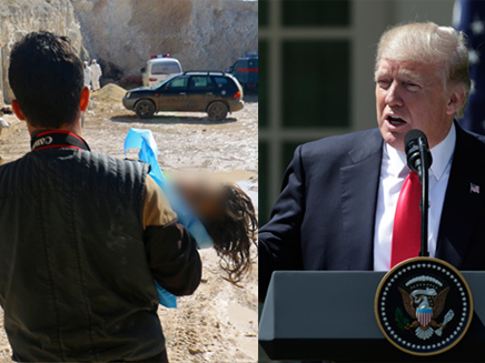 טראמפ, הטבח בסוריה, הפצצה כימית של משטר אסד (צילום: רויטרס)