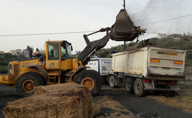 מבצע האכיפה החל בנובמבר (צילום: מנהל האזרחי)