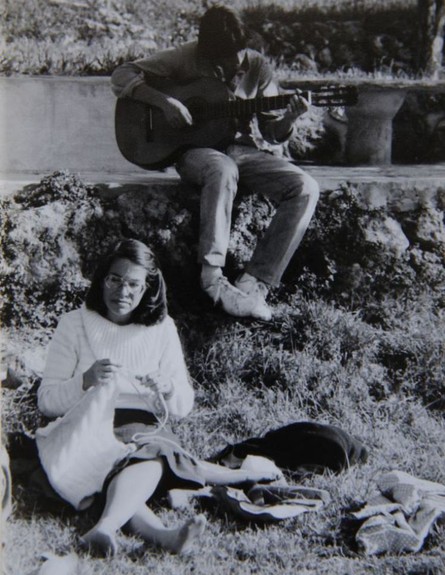 תמי ויילהזוג וייל ב-1970 (צילום: אוליבייה פיטוסי, TheMarker)