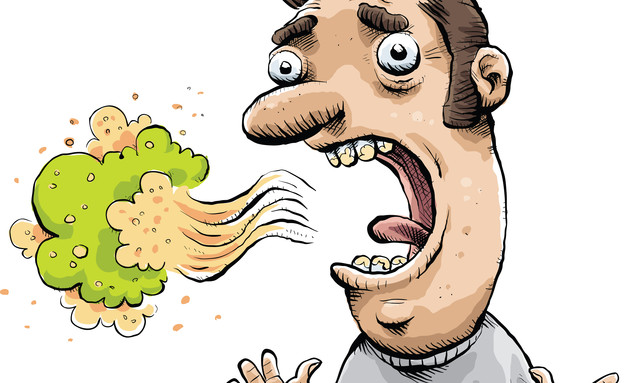 ריח רע מהפה (צילום: Shutterstock)