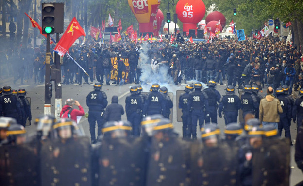 הפגנות יום הפועלים באירופה