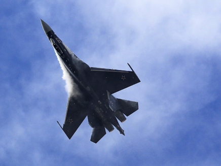 Su-35 fighter‏‬‏ (צילום: רויטרס)