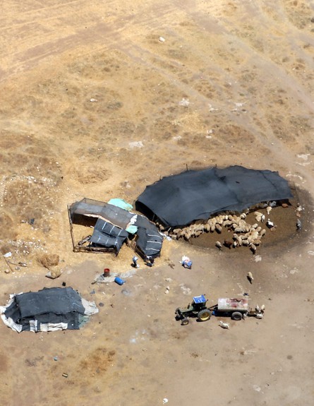 מאהל בדואי בצפון הנגב