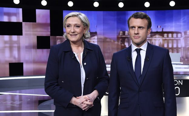 Two wins in one evening. Le Pen and Macron (Photo: Reuters)