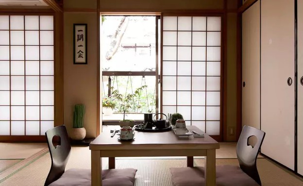 בית יפני מסורתי, קיוטו יפן (צילום: airbnb.com)