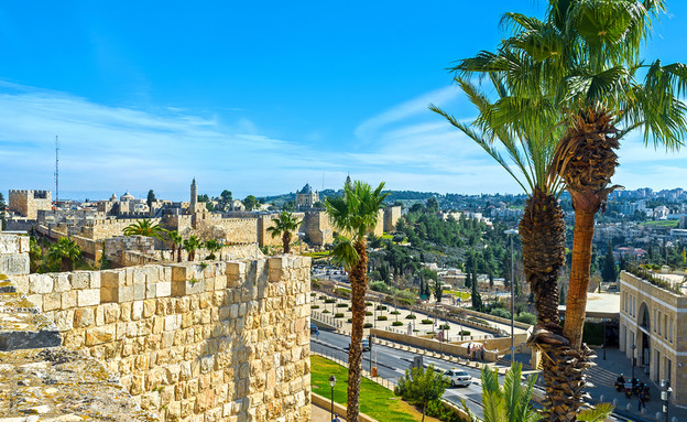 טיילת החומות בירושלים (צילום: יחסי ציבור)